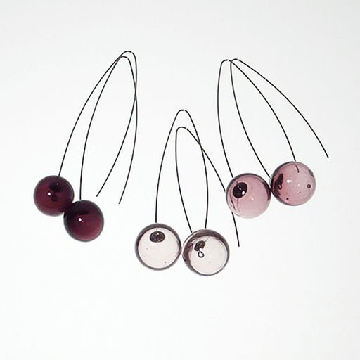 Simple ball earrings